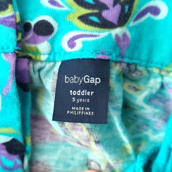 GAP Toddler Spaghetti Strap Blue Print Top - Picture 4 of 4